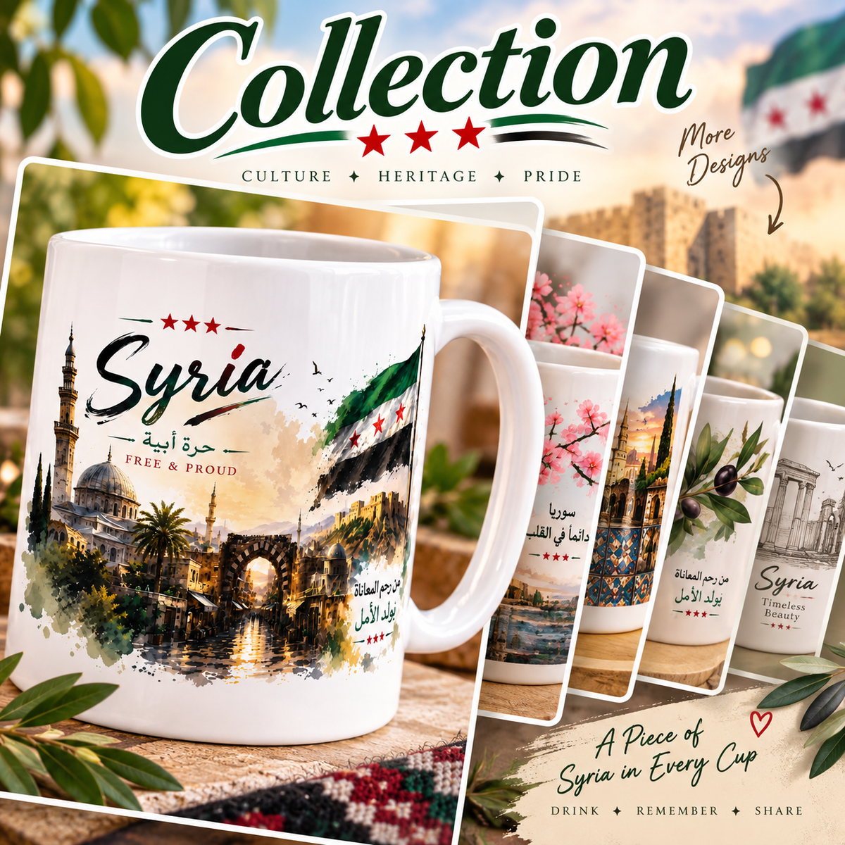 Syrian Heritage Mugs