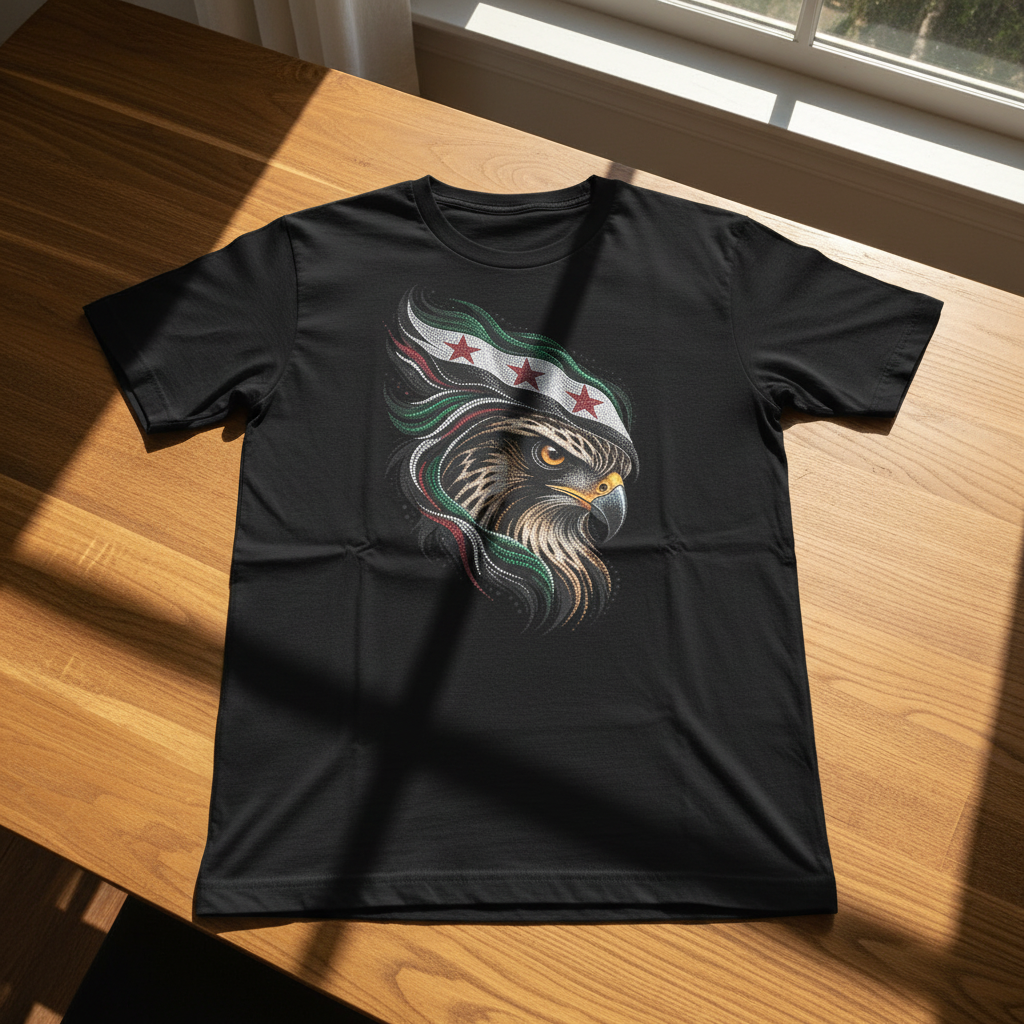 Syrian Eagle & flag Unisex T-Shirt | Syria Unity Edition