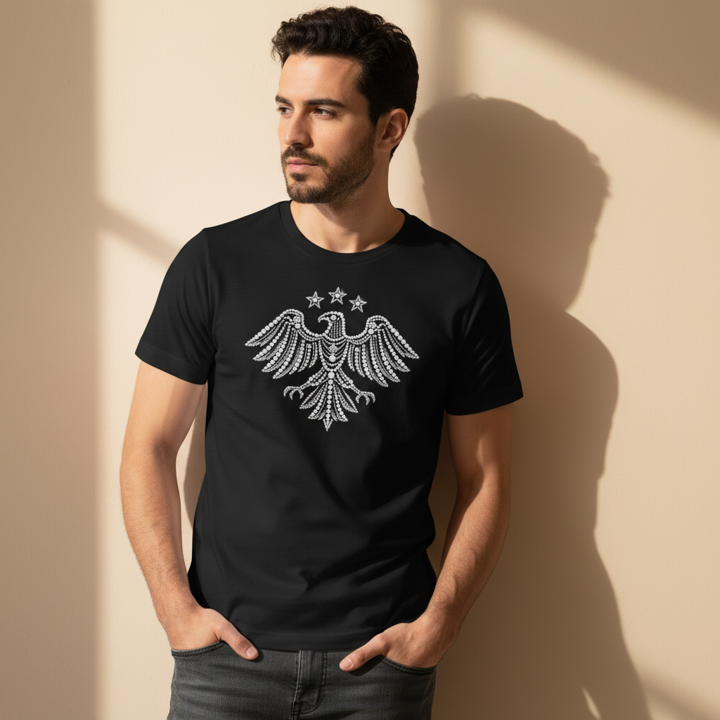 Syrian Pearl Eagle T-Shirt | Syrian Heritage & Identity