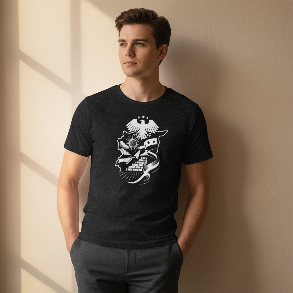 Syria Map Unisex T-Shirt | Syrian Pride Graphic Tee