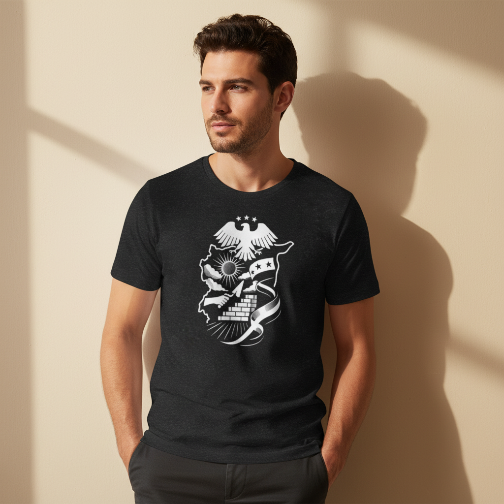 Syria Map Unisex T-Shirt | Syrian Pride Graphic Tee