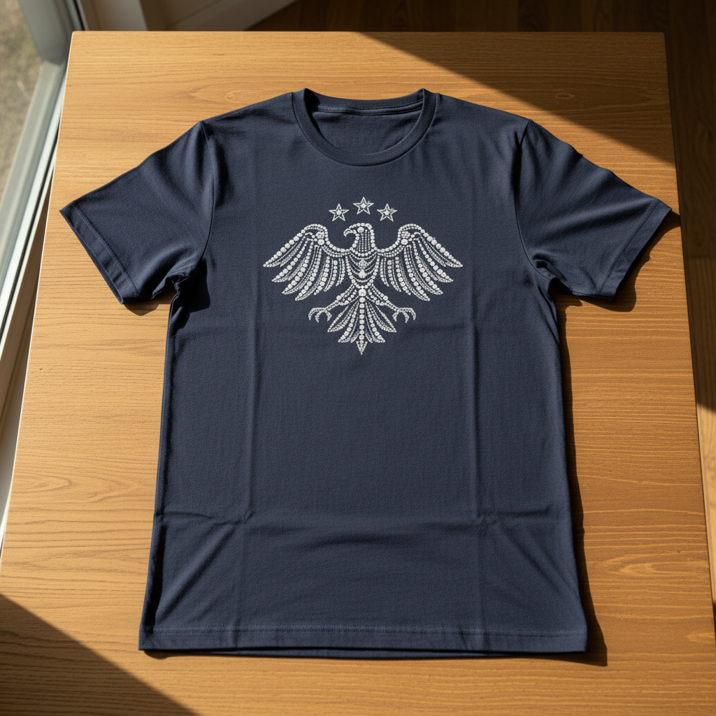 Syrian Pearl Eagle T-Shirt | Syrian Heritage & Identity